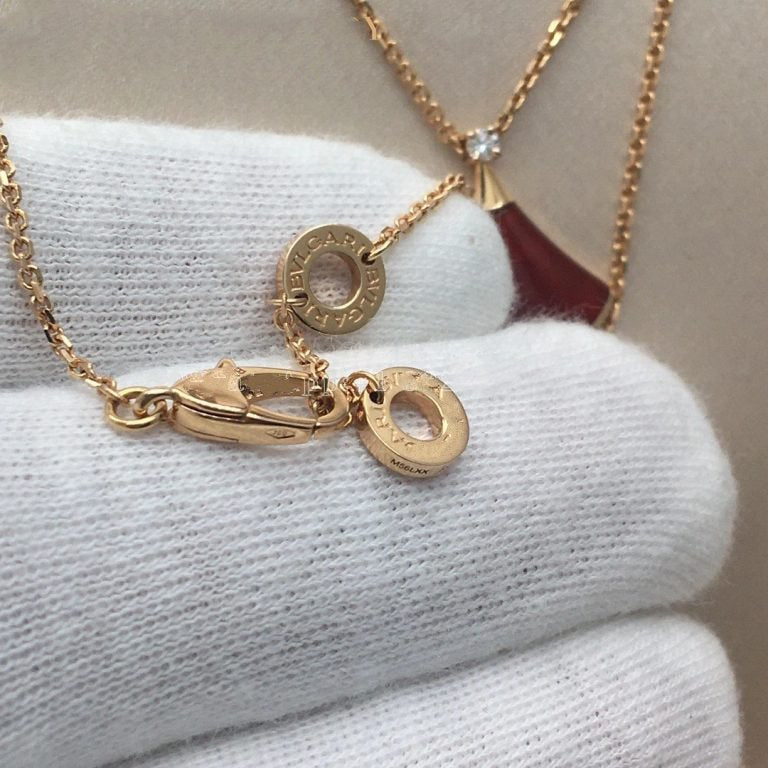 [Lunabriance]DREAM NECKLACE CARNELIAN 1 DIAMOND