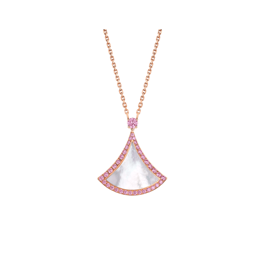 [Lunabriance]DREAM NECKLACE MOP DIAMOND PINK