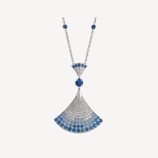 [Lunabriance]DREAM NECKLACE AGATE SILVER DIAMOND