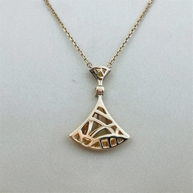 [Lunabriance]DREAM NECKLACE PINK GOLD DIAMOND