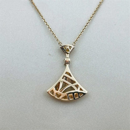[Lunabriance]DREAM NECKLACE PINK GOLD DIAMOND