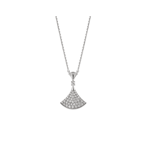 [Lunabriance]DREAM NECKLACE SILVER FULL DIAMOND