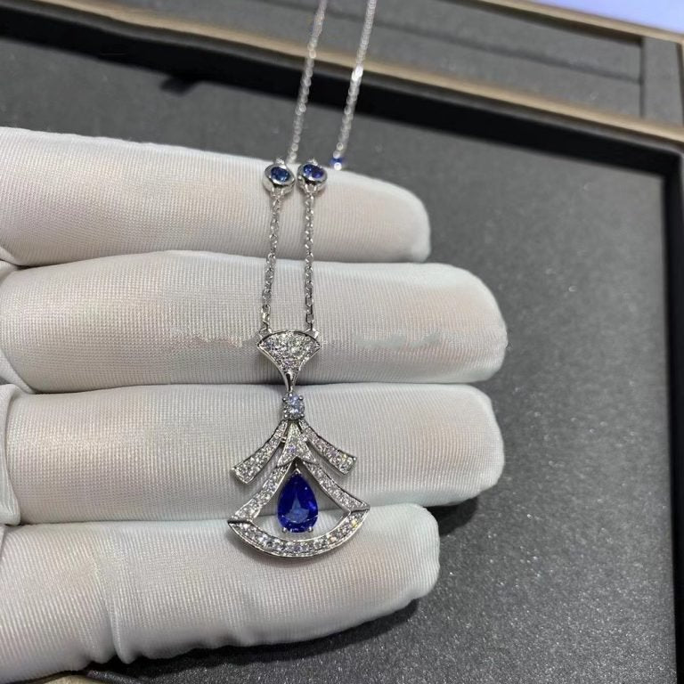 [Lunabriance]DREAM NECKLACE AGATE DIAMOND SILVER