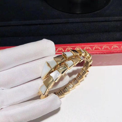 [Lunabriance]SERPENTI BRACELET MOP GOLD