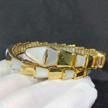 [Lunabriance]SERPENTI BRACELET MOP GOLD