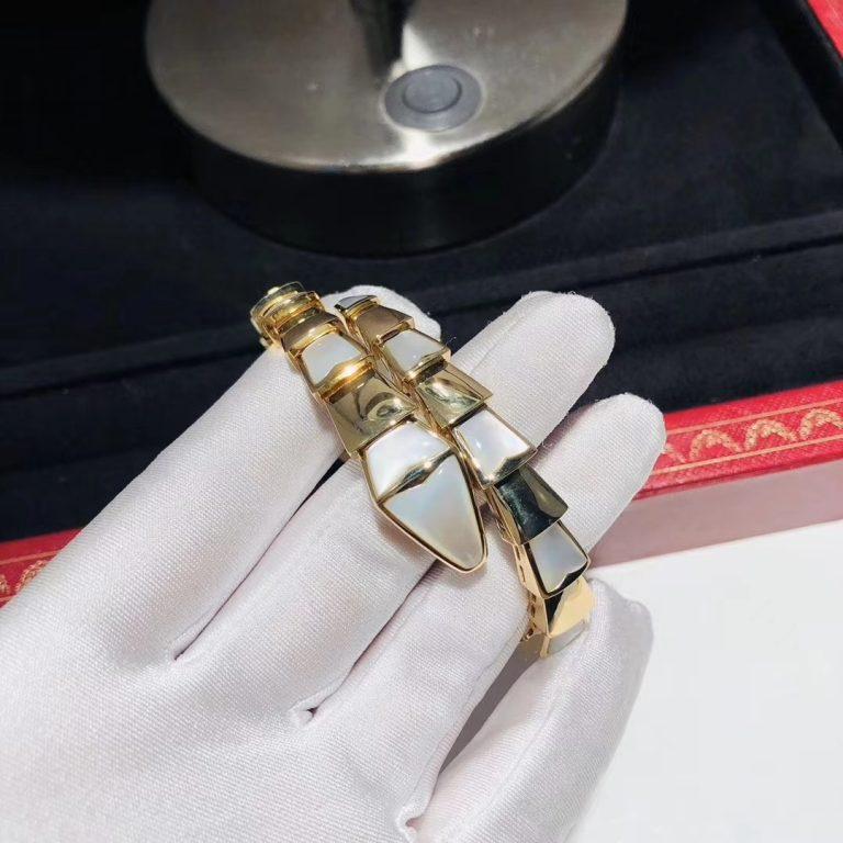 [Lunabriance]SERPENTI BRACELET MOP GOLD