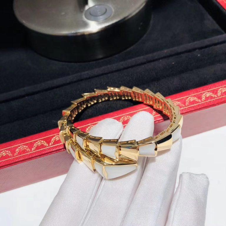 [Lunabriance]SERPENTI BRACELET MOP GOLD