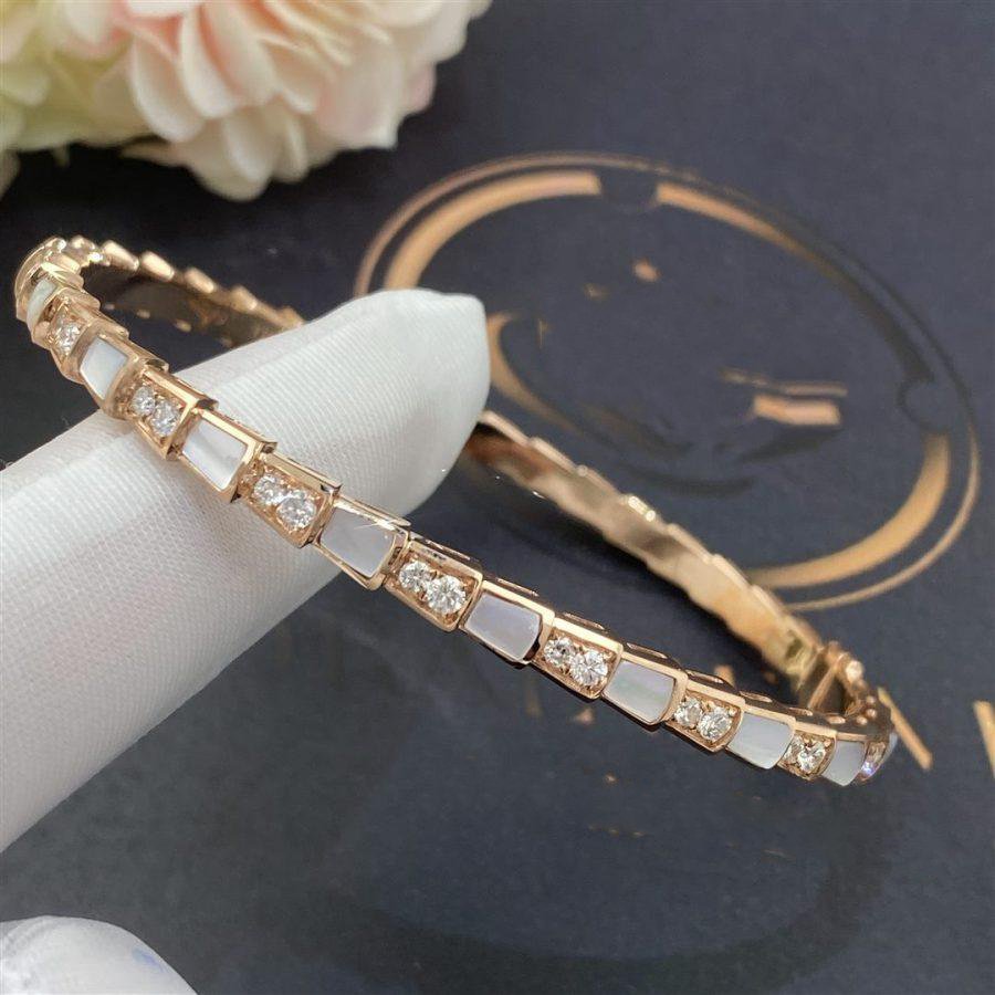 [Lunabriance]SERPENTI BRACELET PINK GOLD MOP DIAMOND