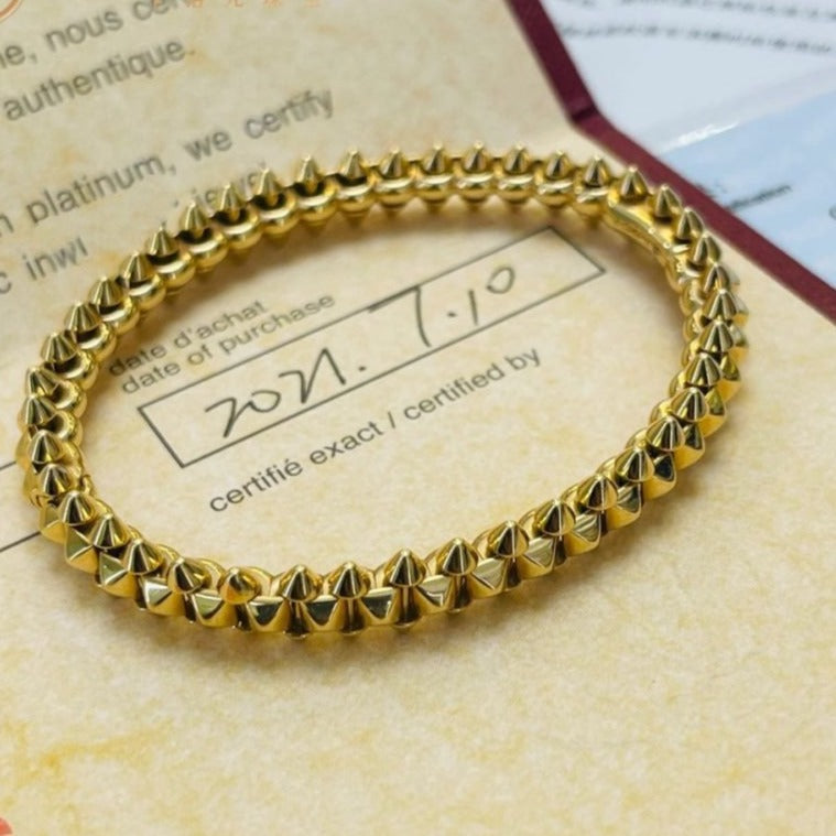 [Lunabriance]CLASH GOLD BRACELET