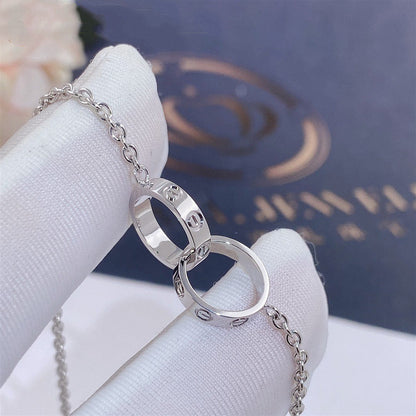 [Lunabriance]LOVE BRACELET DOUBLE RING