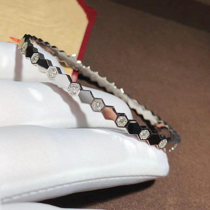 [Lunabriance]BEE LOVE SILVER DIAMOND BRACELET