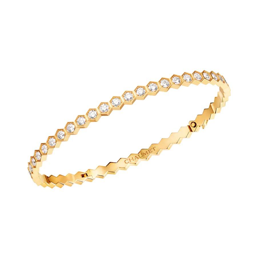 [Luna Brilliance]BEE LOVE GOLD BRACELET FULL DIAMOND