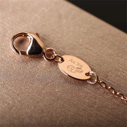 [Lunabriance]Hollow Design Four-Leaf Clover Flower Shape Ring