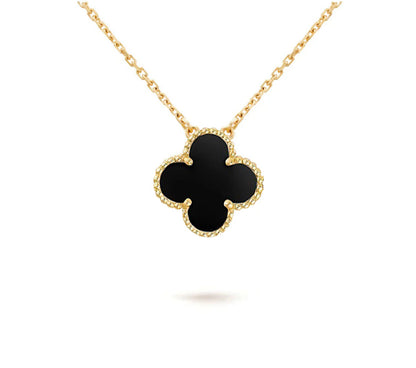 [Luna Brilliance]CLOVER 15MM SINGLE FLOWER NECKLACE COLLECTION