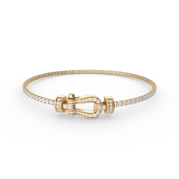 [Lunabriance]FORCE  HORSESHOE  DIAMOND TENNIS BRACELET