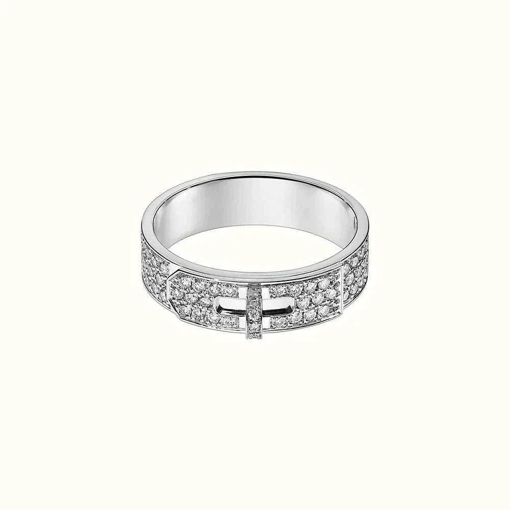 [Lunabriance]KELLY SILVER DIAMOND RING