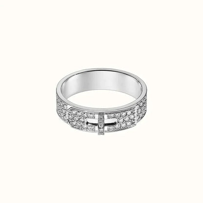 [Lunabriance]KELLY SILVER DIAMOND RING