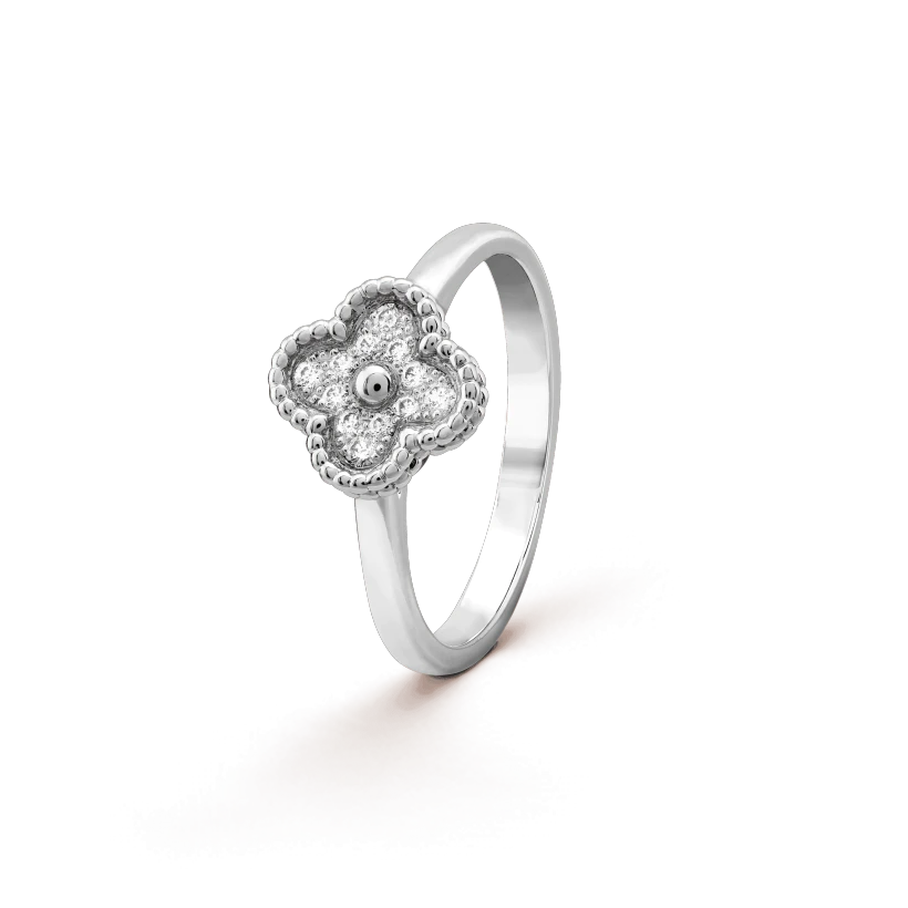 [Lunabriance]CLOVER DIAMOND RING