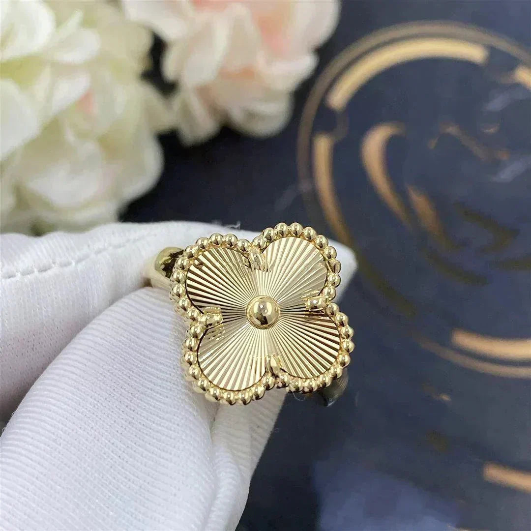 [Lunabriance]CLOVER GOLD RING