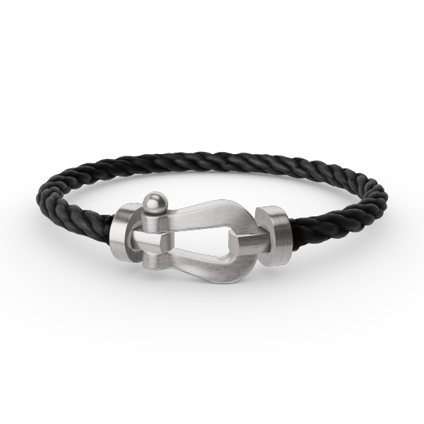 [Lunabriance]FORCE LARGE HORSESHOE NO DIAMOND BRACELET SILVER