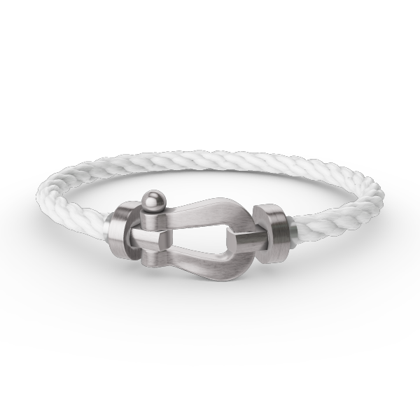 [Lunabriance]FORCE LARGE HORSESHOE NO DIAMOND BRACELET SILVER