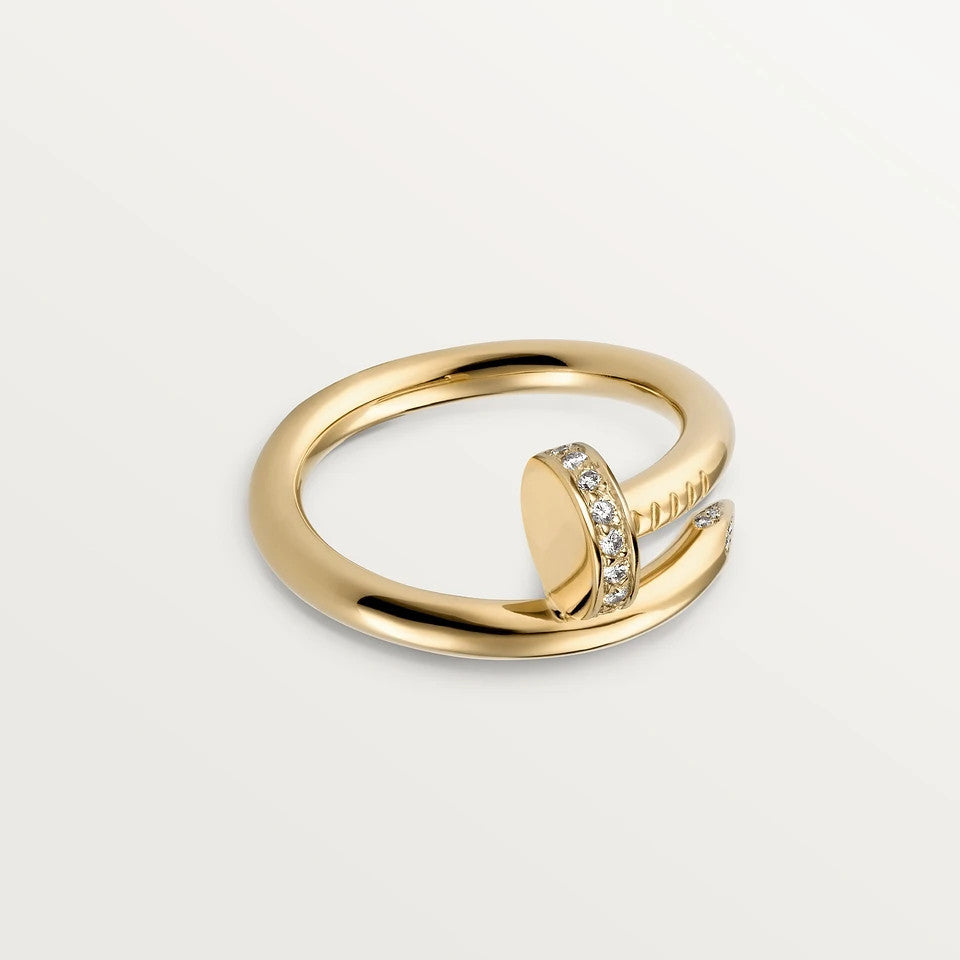 [Lunabriance]JUSTE RING 2.65MM GOLD DIAMOND