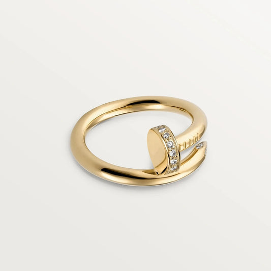 [Lunabriance]JUSTE RING 2.65MM GOLD DIAMOND
