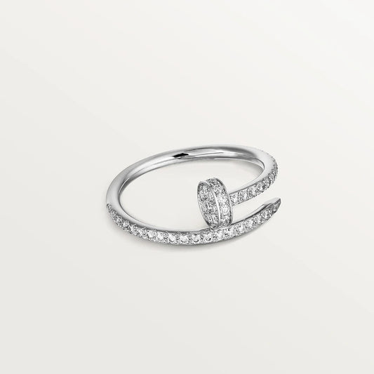 [Lunabriance]JUSTE RING 1.8MM SILVER DIAMONDS
